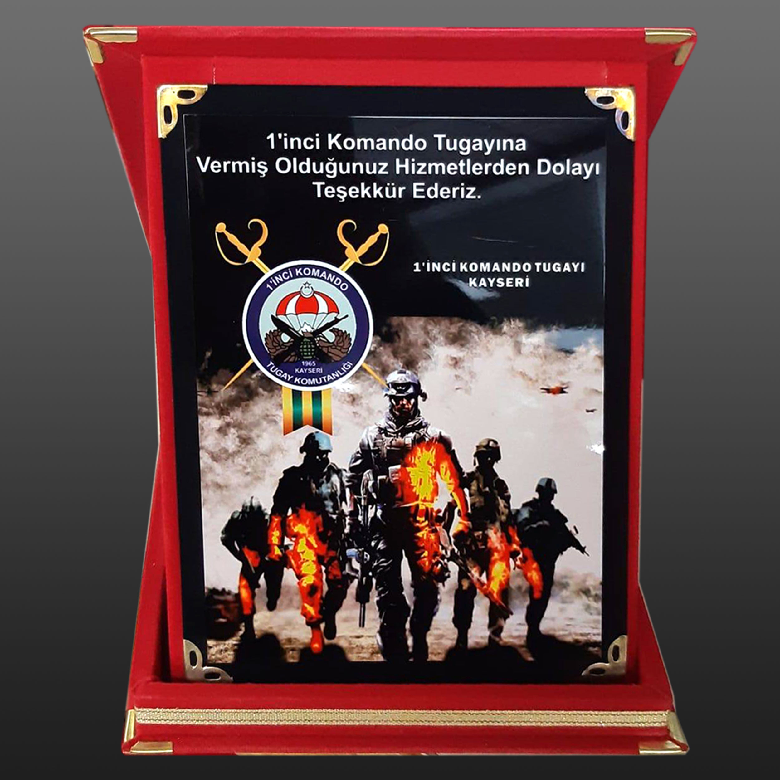 jandarma-uzman-komando-kadife-album-plaket